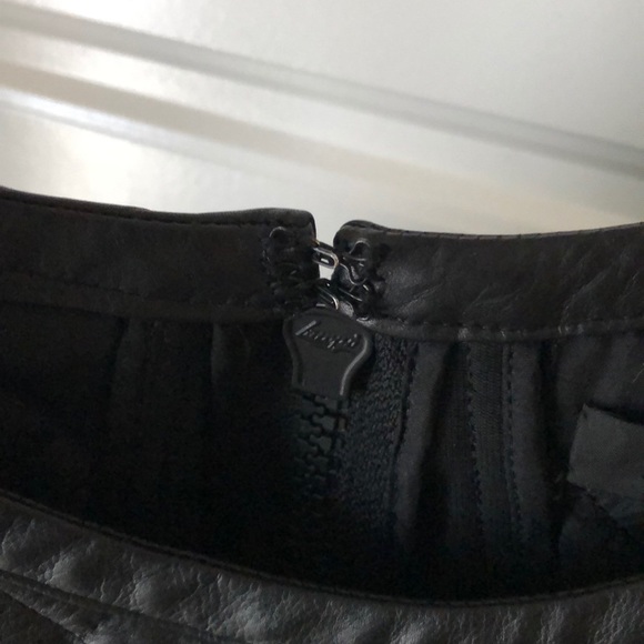 Alexander Wang Quilted Leather Yoke Mini Dress 2 - Picture 7 of 8